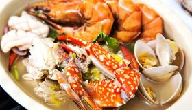Seafood in Cua Lo Nghe An, Vietnam
